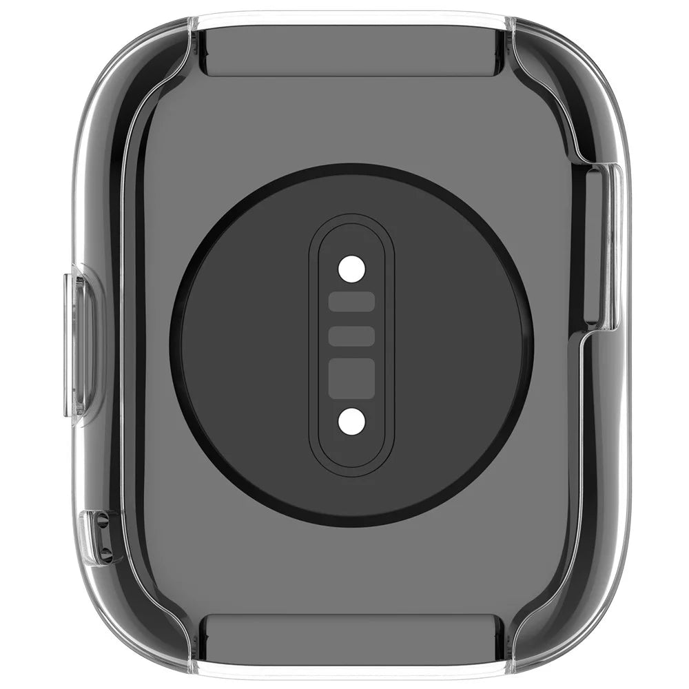 For Huami Amazfit Bip 5 (A2215) Soft TPU Watch Case All-Around Electroplating Cover - Transparent - 5