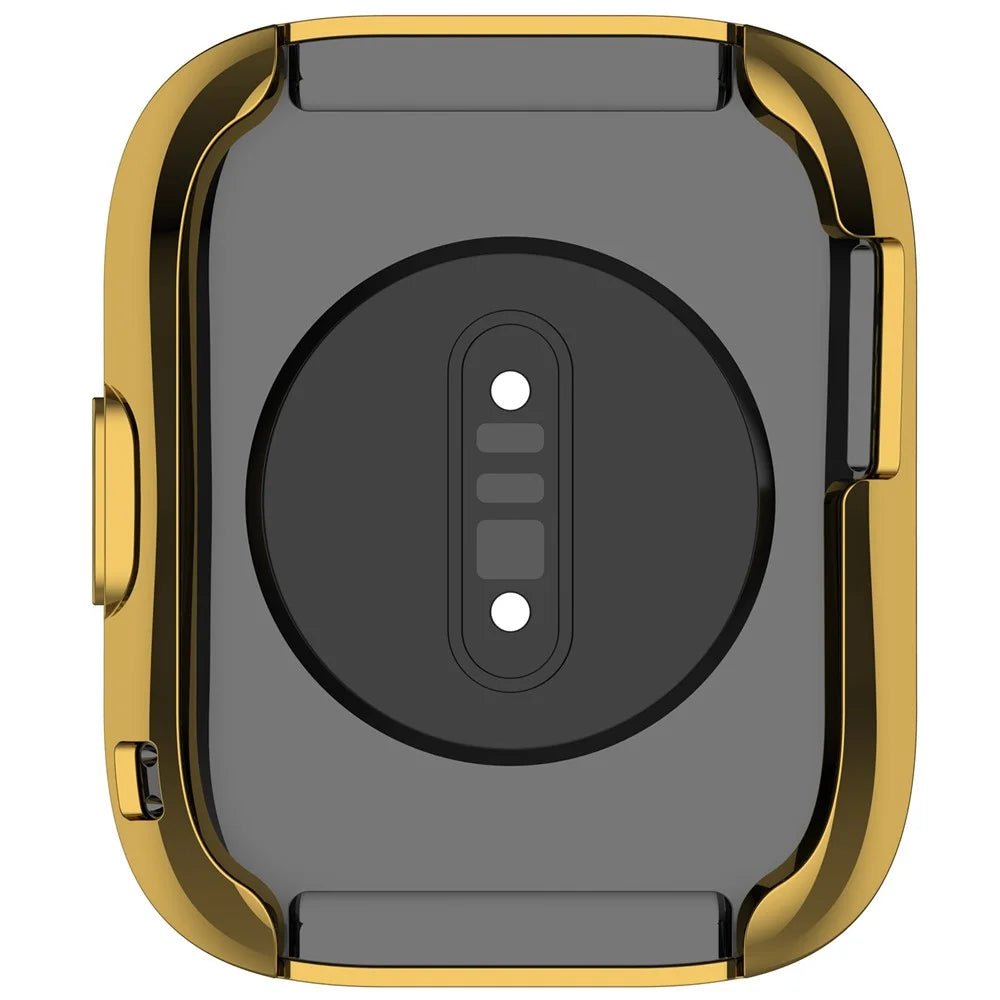 For Huami Amazfit Bip 5 (A2215) Electroplating TPU Watch Cover Overall Protective Case - Gold - 5