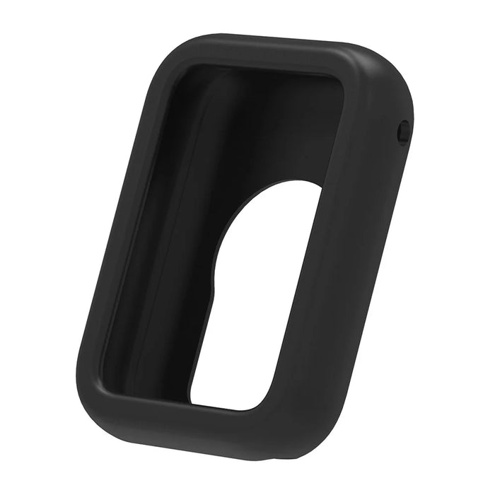 For Xiaomi Smart Band 8 Pro Soft Silicone Case Shockproof Smart Watch Frame Cover - Black - 3