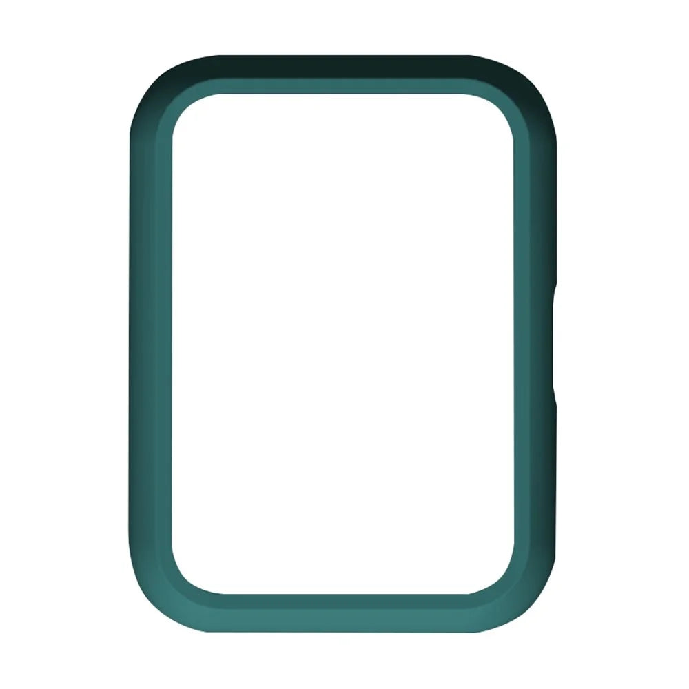 For Xiaomi Smart Band 8 Pro Watch Case Hard PC Frame Hollowed Cover - Midnight Green - 3