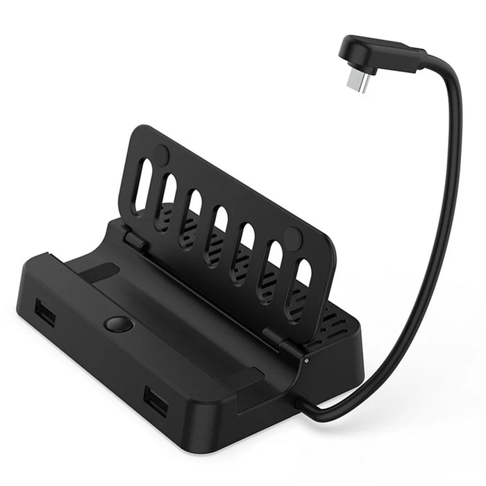 DOBE TY-2849 For Steam Deck Docking Station Converter with HD Video Port, Gigabit Ethernet, USB 2.0 and PD Fast Charging - 1