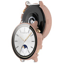 For Huawei Watch GT 4 41mm Hard PC Case with Tempered Glass Film Full Coverage Watch Cover - Pink - 2