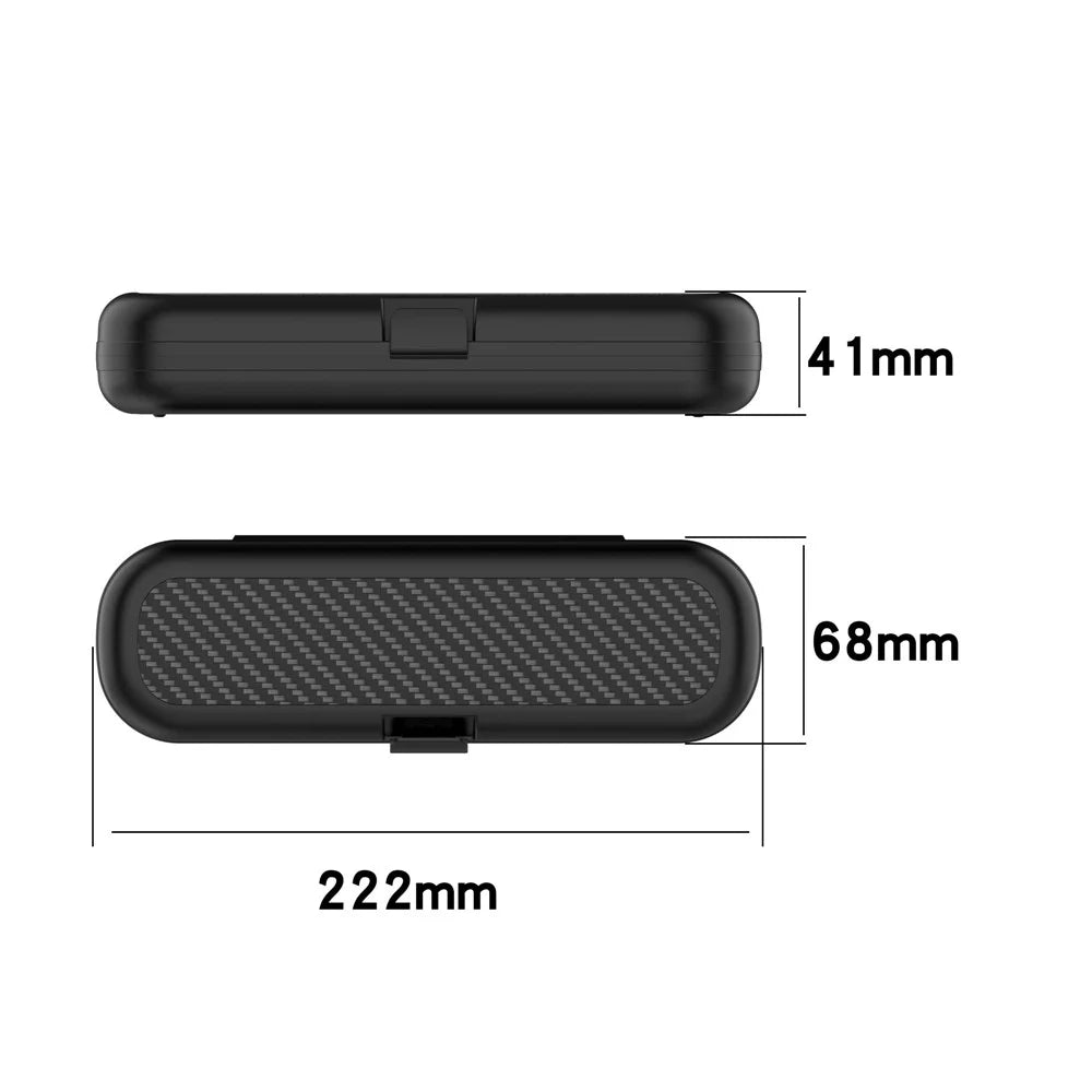 For Oral B / Philips Electric Toothbrush Anti-dust Hard PC Case Portable Travel Storage Box - 7