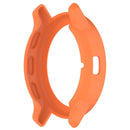 Protective Frame for Garmin Venu 3S Watch Case Cover with Dial Plate TPU Watch Bumper - Orange - 3
