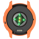 Protective Frame for Garmin Venu 3S Watch Case Cover with Dial Plate TPU Watch Bumper - Orange - 7