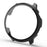 For Mibro Lite 2 Hard PC Bumper Case with Tempered Glass Screen Film Watch Case Cover - Black - 3