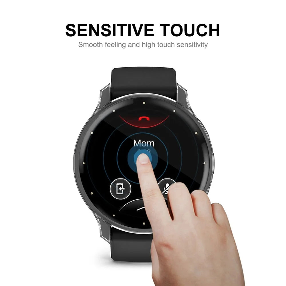 ENKAY HAT PRINCE For Garmin Venu 3 Transparent TPU Cover Anti-scratch Watch Case - 7