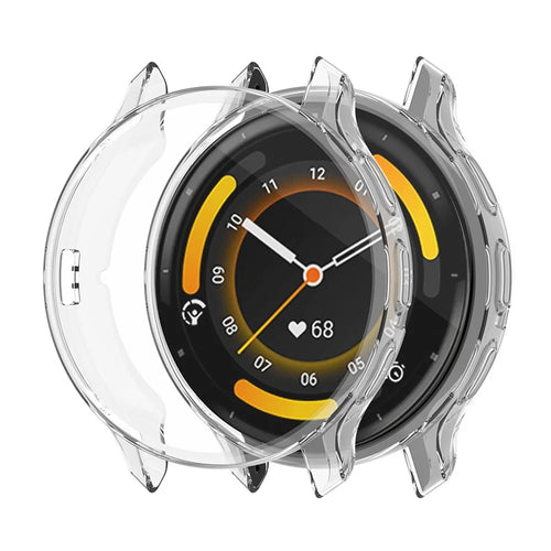 ENKAY HAT PRINCE For Garmin Venu 3S Transparent TPU Cover Fingerprint Free Watch Case - 1