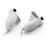 DOBE TY-3829 For Meta Quest 3 / Oculus Quest 3 VR Handle Anti-Collision Protection Sleeve Rocker Cap Silicone Case Guard - 2