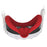 For Meta Quest3 VR Eye Mask Silicone Dust-proof Protective Cover with Nose Support - Red - 2