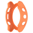 For Garmin Tactix 7 AMOLED Edition Watch Case Hollow TPU Frame with Dial Plate - Orange - 5