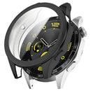 For Huawei Watch GT 4 46mm Watch Protective Cover Full Coverage Electroplating TPU Case - Black - 1