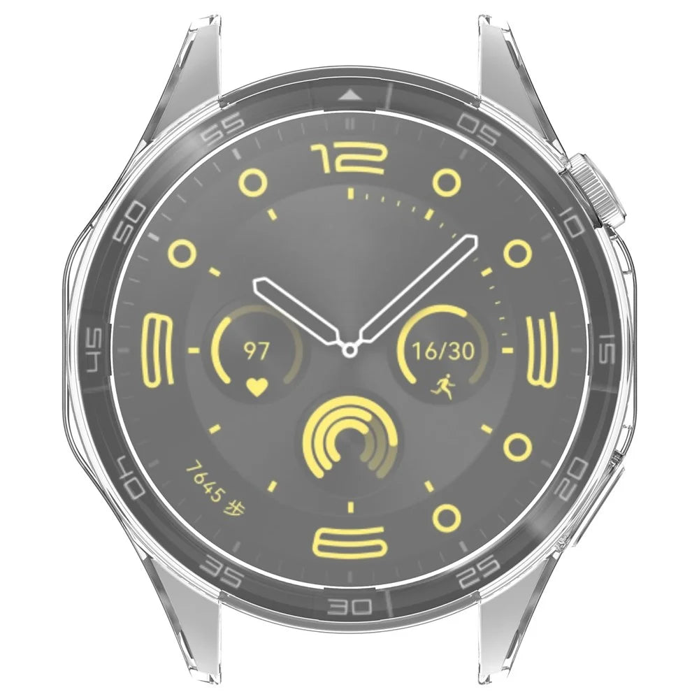 For Huawei Watch GT 4 46mm TPU Case Full Protection Watch Cover - Transparent - 4