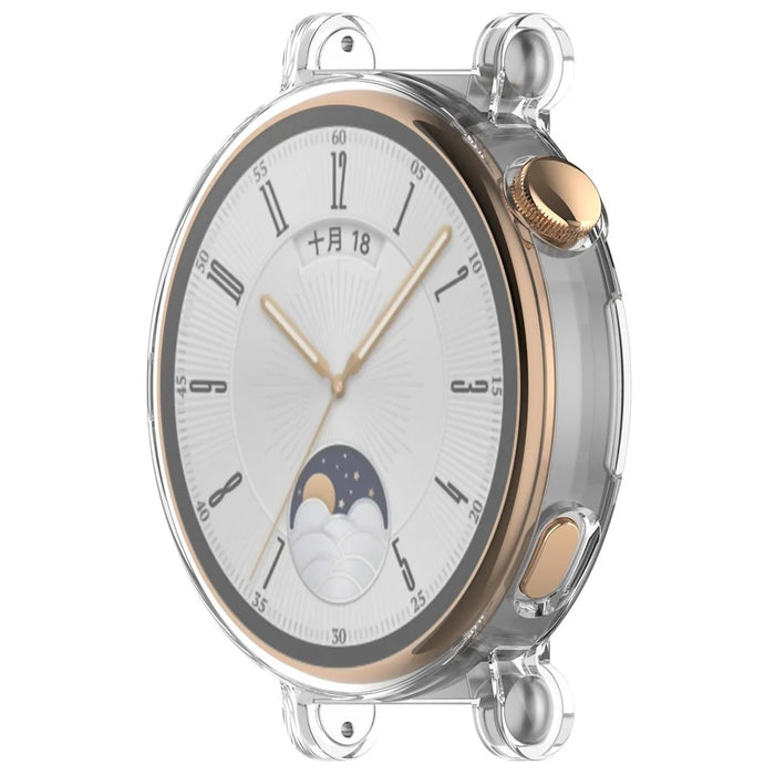 For Huawei Watch GT 4 41mm Watch Case Full Coverage TPU Protective Cover - Transparent - 6