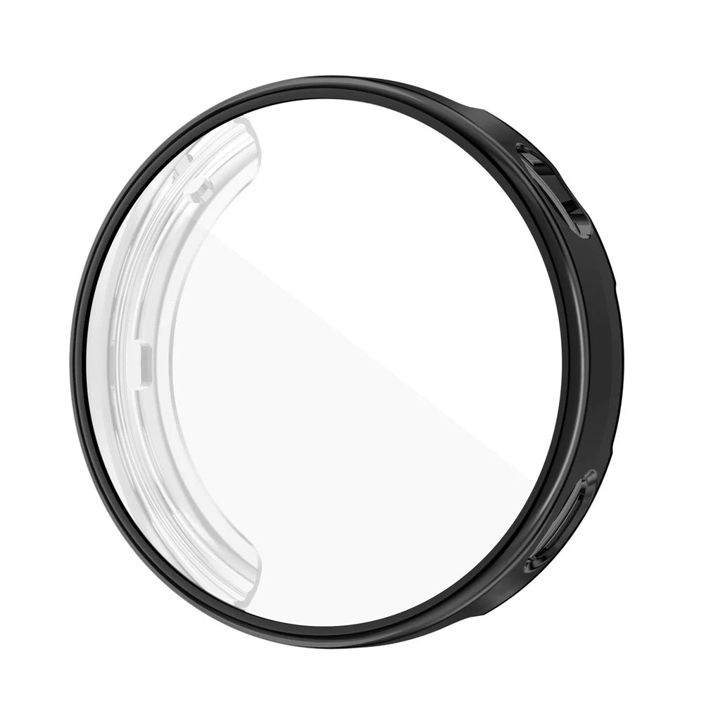 For Huawei Watch GT 4 41mm Watch Protector Electroplating Full Coverage TPU Watch Cover - Black - 2