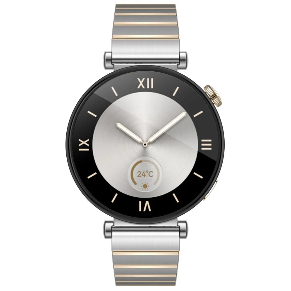 For Huawei Watch GT 4 41mm Watch Protector Electroplating Full Coverage TPU Watch Cover - Black - 6