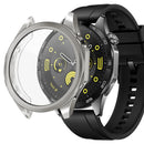 For Huawei Watch GT 4 46mm Watch Case TPU Scratch-resistant Electroplating Protector Cover - Grey - 1
