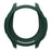 For Huami Amazfit Balance (A2286) Protective Frame Soft Silicone Protector Watch Case - Blackish Green - 2