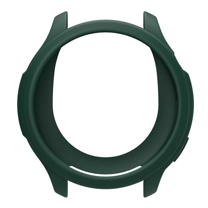 For Huami Amazfit Balance (A2286) Protective Frame Soft Silicone Protector Watch Case - Blackish Green - 2