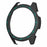 For Aigo GT8 Smart Watch Half-Wrapped Protective Cover Hard PC Frame Watch Case with Dial Plate - Black+Blue - 3