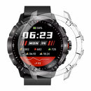 For Syntime 2 / 2 Pro Hard PC Case Half Coverage Watch Frame Cover - Transparent - 1