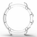 For Syntime 2 / 2 Pro Hard PC Case Half Coverage Watch Frame Cover - Transparent - 3