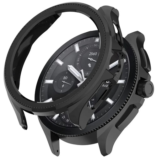 For Xiaomi Watch 2 Pro Protective Frame Hard PC Hollowed-out Watch Cover - Black - 1