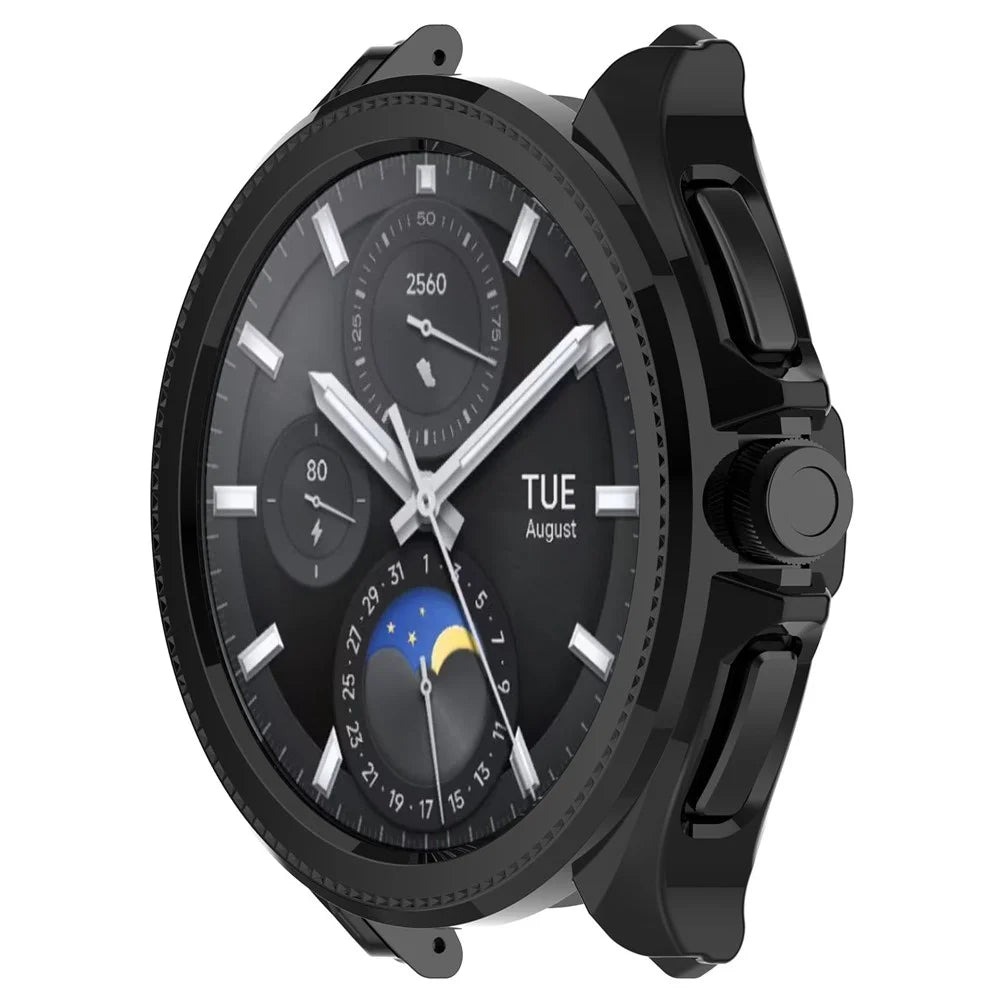 For Xiaomi Watch 2 Pro Protective Frame Hard PC Hollowed-out Watch Cover - Black - 2