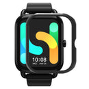 For Haylou RS4 / RS4 Plus Protective Cover Smartwatch PC Half Wrapped Watch Shell - Black - 1