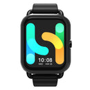 For Haylou RS4 / RS4 Plus Protective Cover Smartwatch PC Half Wrapped Watch Shell - Black - 2