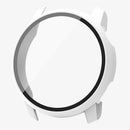 For Coros Pace 3 Watch Case All-Round PC Cover with Tempered Glass Screen Protector - White - 3