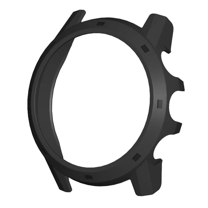 For Coros Apex 2 Pro Watch Frame Half Cover Hard PC Protective Case - Black - 3