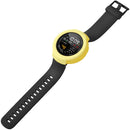For Huami Amazfit Verge / Verge Lite Silicone Bumper Frame Hollowed Protective Cover - Yellow - 4