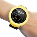 For Huami Amazfit Verge / Verge Lite Silicone Bumper Frame Hollowed Protective Cover - Yellow - 5