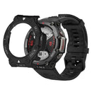 For Huami Amazfit T-Rex 2 Watch Case Cover Quick Release Hard PC Watch Protective Case - Black / White - 1