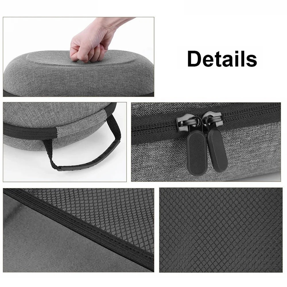 AL-Q022 For Meta Quest 3 VR Headset Carrying Case EVA+Polyester Portable Storage Bag - 7