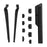 AL-P5231 For PS5 / PS5 Slim Game Console Silicone Dust Plugs + Dust-proof Net Set - 2