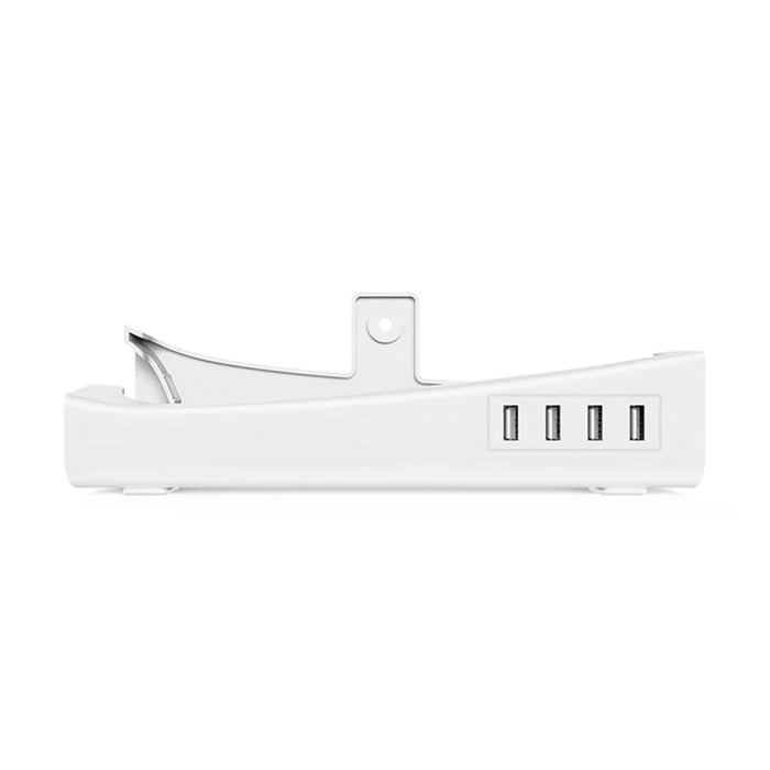 AOLION ALP-5382 Horizontal Stand for PS5 Slim Console with 4-Port USB Hub, Game Console Desktop Storage Holder - 3