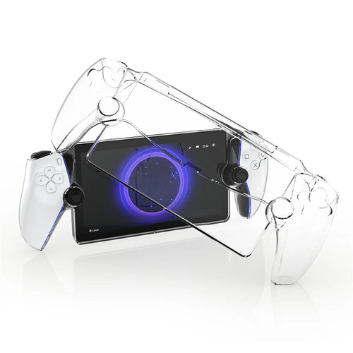 JYS P5187 For PS5 Portal Game Controller Crystal Clear Anti-Scratch PC Protective Case - 1