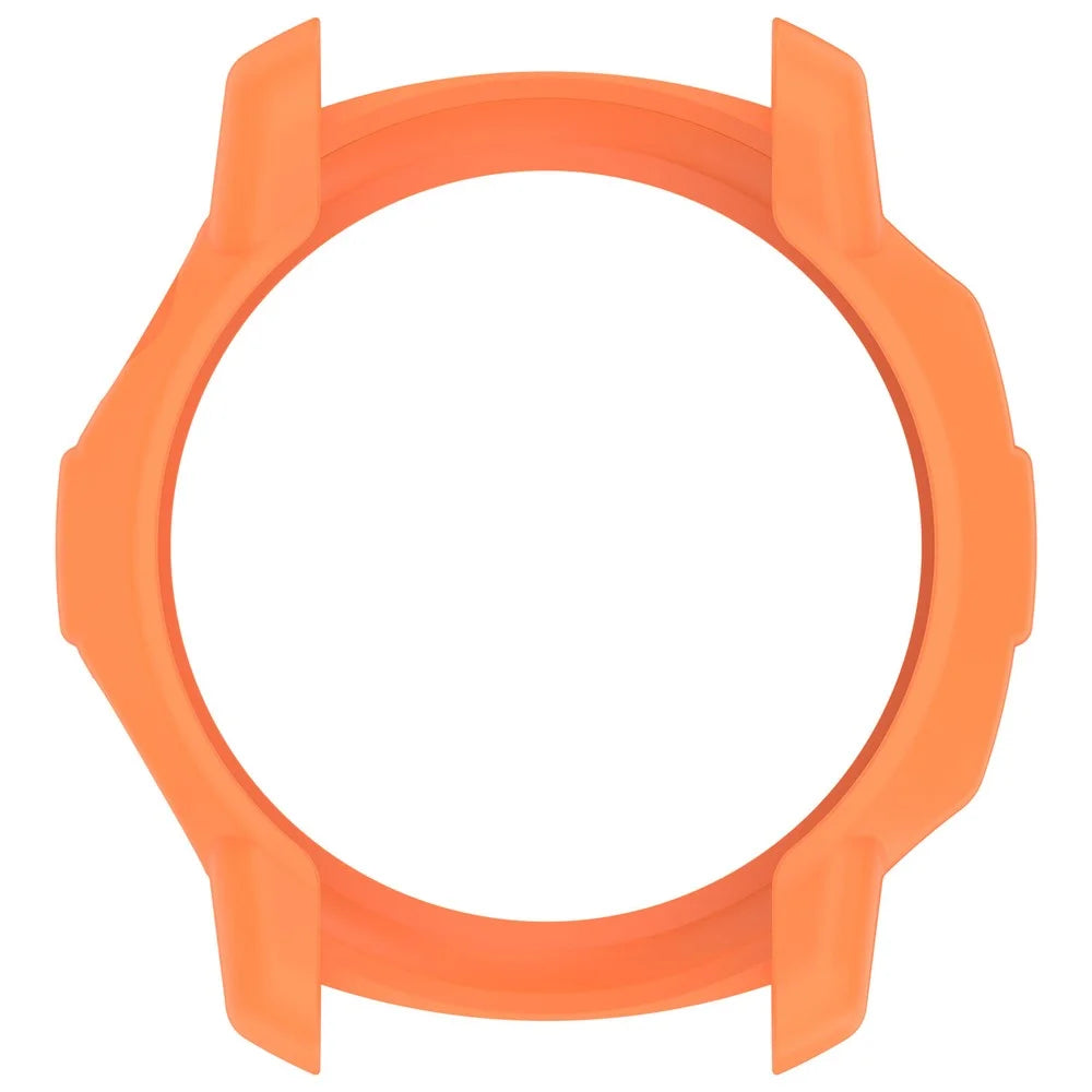 For Coros Pace 3 Anti-collision TPU Watch Case Hollow Protective Frame - Orange - 6