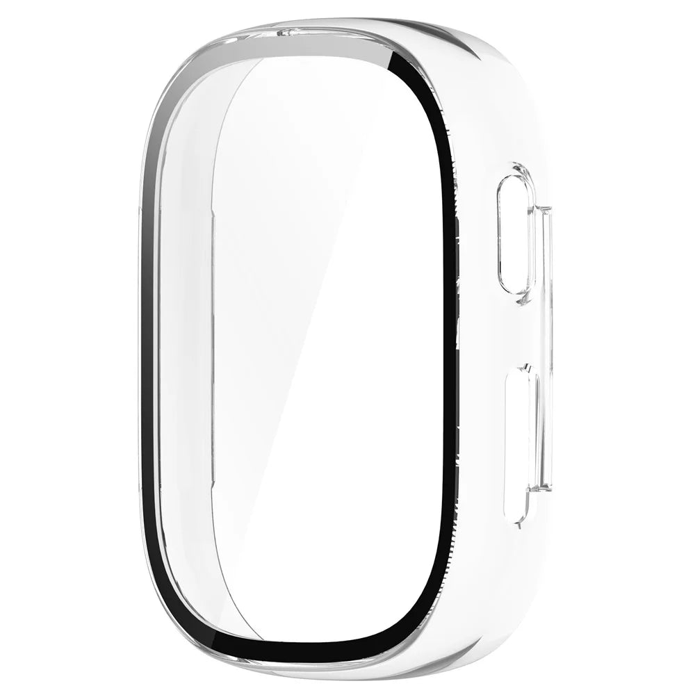 Watch Case for Xplora X6 Play Hard PC Cover with Tempered Glass Screen Protector - Transparent - 2