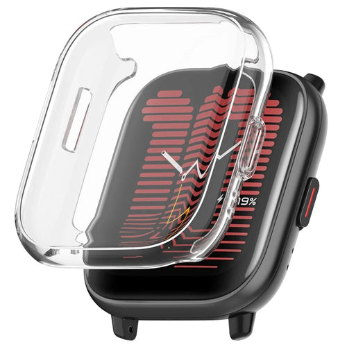 For Huami Amazfit Active (A2211) Soft TPU Watch Case Protective Cover - Transparent - 1