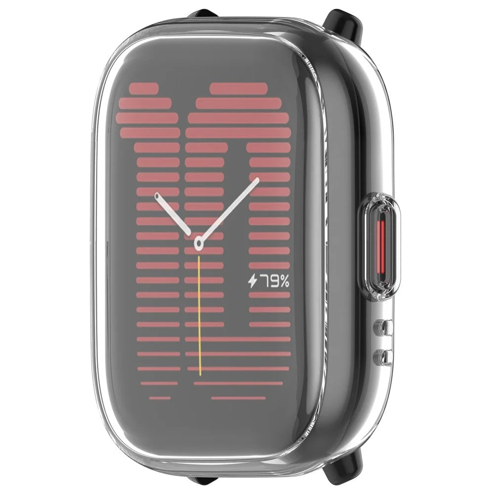 For Huami Amazfit Active (A2211) Soft TPU Watch Case Protective Cover - Transparent - 2