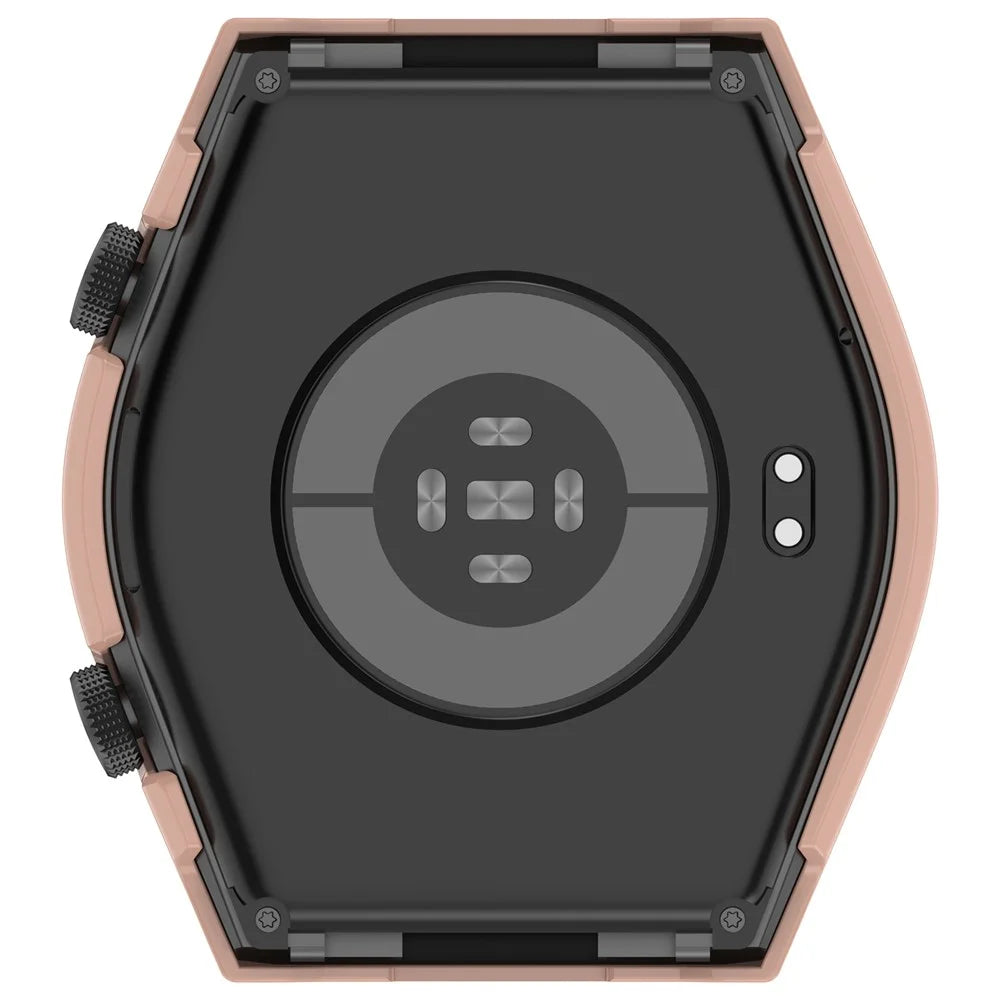 Protective Cover for Xiaomi Watch H1 Hard PC Watch Case with Tempered Glass Screen Protector - Pink - 6