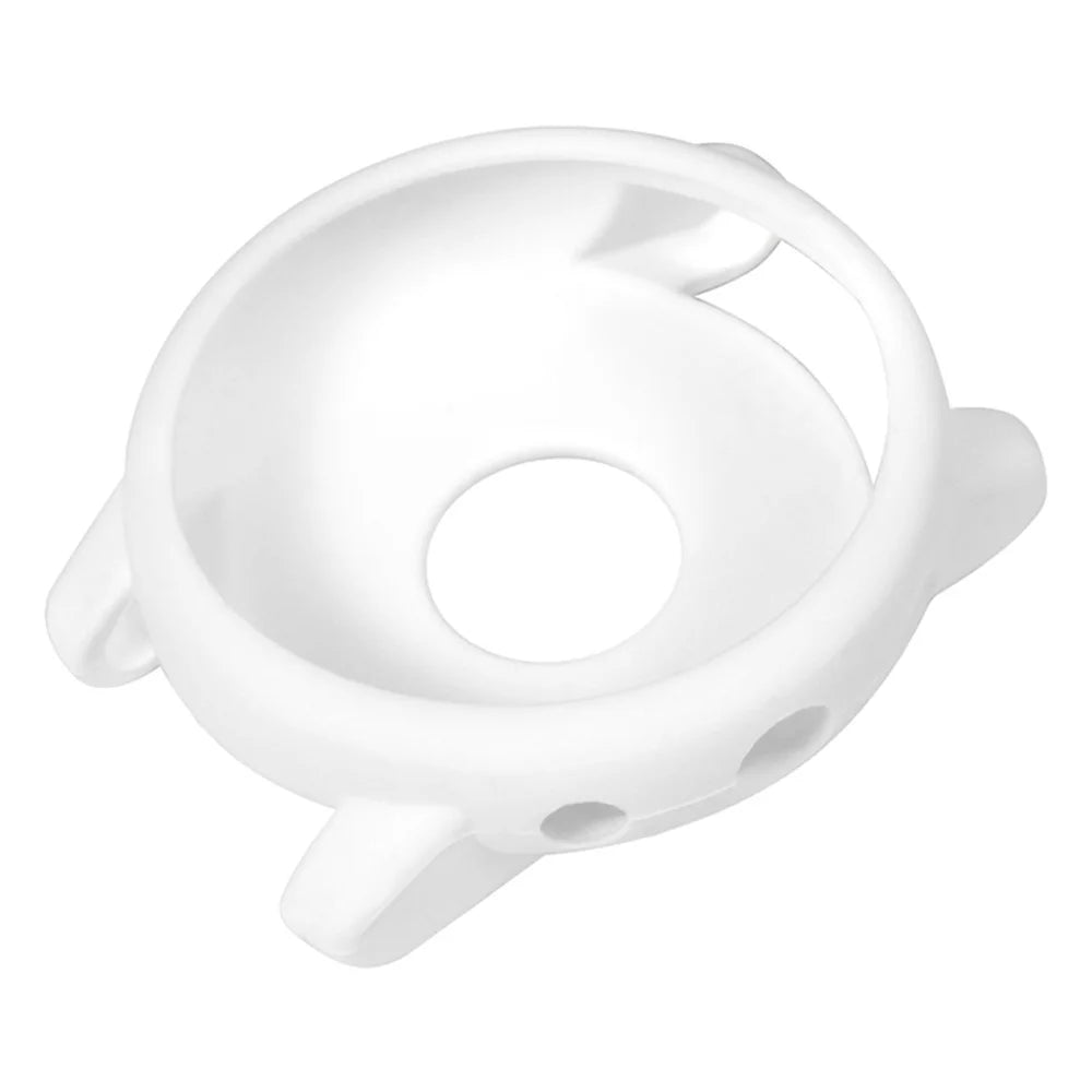 For Huami Amazfit Stratos 2 Watch Protective Frame Soft Silicone Drop-proof Cover - White - 2