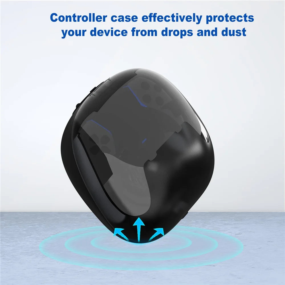 JYS JYS-P5169 For Sony PS5 / DualSense Edge EVA Storage Case Game Controller Convenient Charging Bag - Black - 3