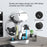 JYS JYS-P5156 Charging Display Stand for Sony PS VR2 / PS5 / PS5 DualSense Edge Controller, VR Headset Charging Dock with RGB Light - 4