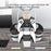 JYS JYS-P5156 Charging Display Stand for Sony PS VR2 / PS5 / PS5 DualSense Edge Controller, VR Headset Charging Dock with RGB Light - 5