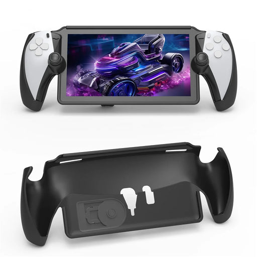 JYS JYS-P5191 For PS5 Portal TPU Protective Case Game Console Anti-drop Shell with Kickstand - Black - 1