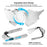 JYS JYS-MQ010 For Meta Quest 3 VR Headset Adjustable Head Strap Pressure Reduce Fixing Headband - 3